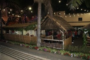 Dorf Weihnachtsmarkt Funchal